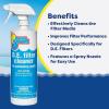 imageIn The Swim DE Filter Cleaner  Removes Oil and Grease from Your Filter Element  1 QuartSingle