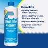 imageIn The Swim Liquid Sand Filter Cleaner  FastActing Concentrated Formula for Improved Pool Water Filtration  1 Quart
