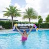 imageIn The Swim Party Bracelet Inflatable Super Noodle  ExtraLarge Pool Float for Swimming Lounging and Pool Parties  Durable Easy to Inflate and Fun for All Ages