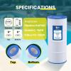 imageIn The Swim Premium Pool Filter Cartridge Replacement for Pentair Clean and Clear 200 Predator CC200 FilterStandard