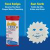 imageIn The Swim Spa Starter Kit  Hot Tub Water Balance Kit Includes pH Plus ampamp Minus Calcium Hardness Increaser Alkalinity Increaser Water Test Strips and Spa Sorb