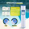 imageIn The Swim Standard Pool Filter Cartridge 4Pack Replacement for Pentair Clean ampamp Clear Plus 420 CCP420 FilterStandard