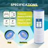 imageIn The Swim Standard Pool Filter Cartridge 4Pack Replacement for Pentair Clean ampamp Clear Plus 420 CCP420 FilterStandard