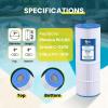 imageIn The Swim Standard Pool Filter Cartridge 4Pack Replacement for Pentair Clean ampamp Clear Plus 420 CCP420 FilterStandard