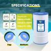 imageIn The Swim Standard Pool Filter Cartridge Replacement for Hayward Star Clear C1750 FilterStandard