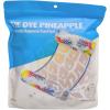 imageIn The Swim Star Striped Inflatable Square Hammock  Red White and Blue Pool Float  Comfortable Backrest and Armrests Perfect for TravelPineapple Tie Dye