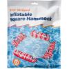 imageIn The Swim Star Striped Inflatable Square Hammock  Red White and Blue Pool Float  Comfortable Backrest and Armrests Perfect for TravelRedWhiteBlue