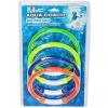 imageIn The Swim Underwater Dive Rings  Pool Toy Set of 4 for Kids ampamp Beginners  Safe NonCorrosive Swim Training Game