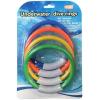 imageIn The Swim Underwater Dive Rings  Pool Toy Set of 4 for Kids ampamp Beginners  Safe NonCorrosive Swim Training Game