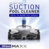imagePolaris MAXX Premium SuctionSide Automatic Pool Cleaner for All InGround Pool Surfaces Smart Navigation Energy Efficient Halo Technology for Easy Debris Removal