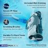 imagePolaris MAXX Premium SuctionSide Automatic Pool Cleaner for All InGround Pool Surfaces Smart Navigation Energy Efficient Halo Technology for Easy Debris Removal