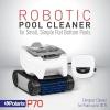 imagePolaris P724 Robotic Pool Cleaner Lightweight EnergyEfficient Cleaner Perfect for InGround Pools up to 36Feet Cleans in as Little as 25 HoursP70