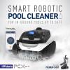 imagePolaris PCX 868 iQ Smart Robotic Pool Cleaner for InGround Pools up to 50ft Smart App Control Large Filter Canister and Easy Lift Removal System