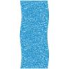 imageIn The Swim 12 x 18 Oval 20 Mil Overlap Pool Liner for Above Ground Swimming Pools  4852 Inch Wall Height  Solid Blue Design20 milAll Swirl