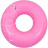 imageIn The Swim Jumbo Daisy Inflatable Pool Tube Float  48quot Oversized Pink Swim Ring with White Daisy Print  Durable Floral Float for Adults Teens ampamp Pool PartiesFlamingo