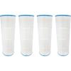 imageIn The Swim Premium Pool Filter Cartridge 4Pack Replacement for Hayward Swim Clear C4025 FilterPremium