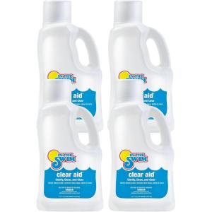 imageIn The Swim  Clear Aid Pool Water Clarifier  Simplifies Pool Maintenance ampamp Restores Clarity  2 Liter4Pack 2 Liter