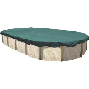 imageIn The Swim 12 x 24 Oval Above Ground Winter Cover  Polar Protector  20 Year  14 x 14 Scrim  Winch and Cable Included12 x 18