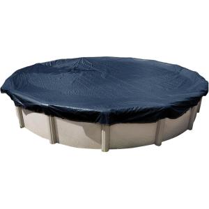 imageIn The Swim 21 Round Above Ground Winter Cover  Polar Protector  20 Year  14 x 14 Scrim  Winch and Cable Included24 ft