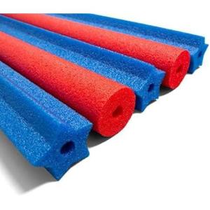 imageIn The Swim 40Pack 2Inch Diameter Standard Pool Noodles  Soft Large Foam Noodles for Extra Buoyancy  Floating Training Device Exercise Aid Pool Toy  50 Inches Long  3 Assorted ColorsRedBlue