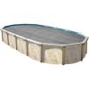 imageIn The Swim 21 x 41 Ultra Silver Oval Solar Pool Cover 16 Mil for Solar Heating Above Ground Pools and Inground Pools21 x 41