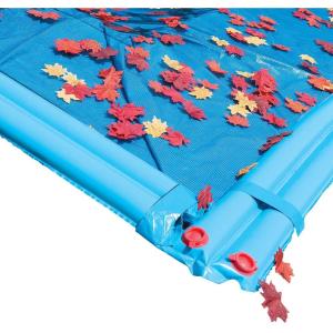 imageIn The Swim 16 x 32 Rectangle Leaf Net Cover for Inground Swimming Pools  Removes Leaves Sticks and Small Debris from Your Winter CoverRectangle