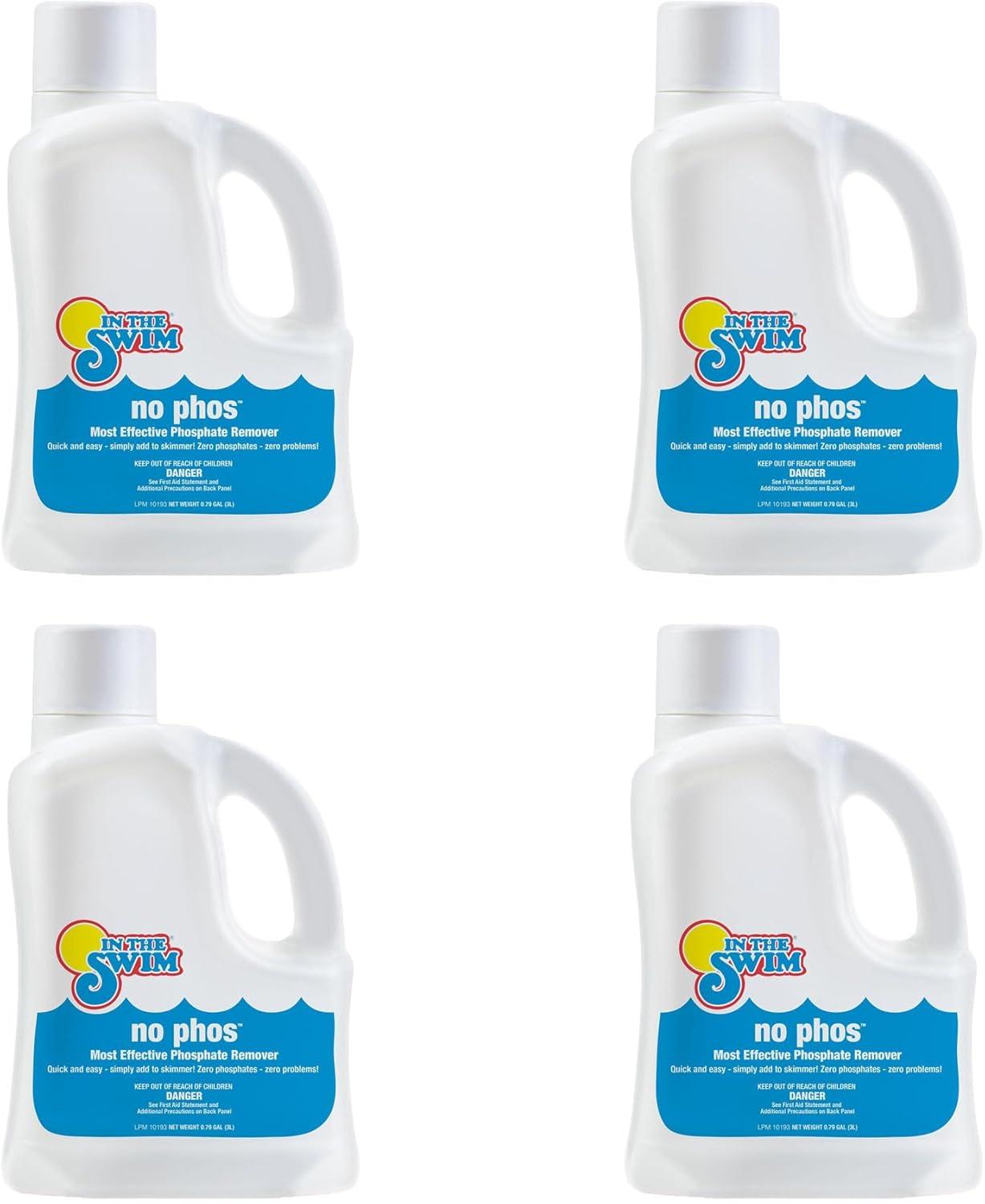 imageIn The Swim  Pure Clear  No Phos  Reduces Phosphates ampamp Removes NonLiving Matter for Clearer Water  3 Liter  2PackNo Phos