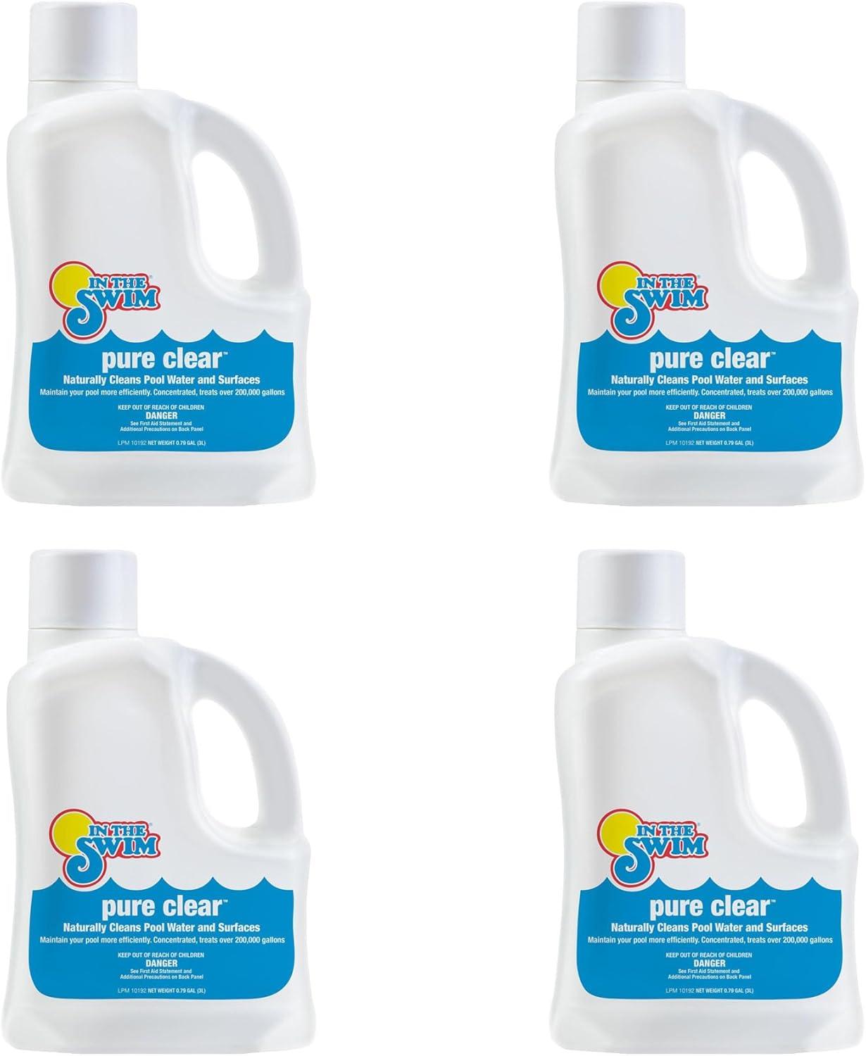 imageIn The Swim  Pure Clear  No Phos  Reduces Phosphates ampamp Removes NonLiving Matter for Clearer Water  3 Liter  2PackPure Clear