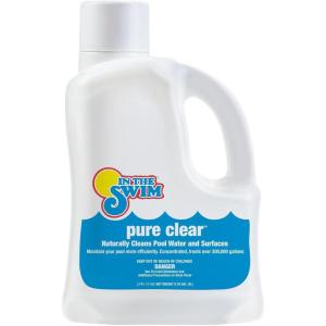 imageIn The Swim  Pure Clear  No Phos  Reduces Phosphates ampamp Removes NonLiving Matter for Clearer Water  3 Liter  2PackPure Clear
