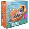 imageGator Floats by In The Swim  Salon Inflatable Lounger Chair  Mesh Seat  Extra Thick Material for Durability  Hyperflate ValveOrange