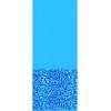 imageIn The Swim 15 Round 20 Mil Overlap Pool Liner for Above Ground Swimming Pools  Swirl Bottom Design  4852 Inch Wall Height20 milSolid Blue